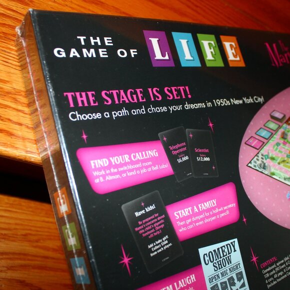 3/$77❤️new The Game of Life: The Marvelous Mrs. Maisel Edition Board Game Amazon - Picture 14 of 16